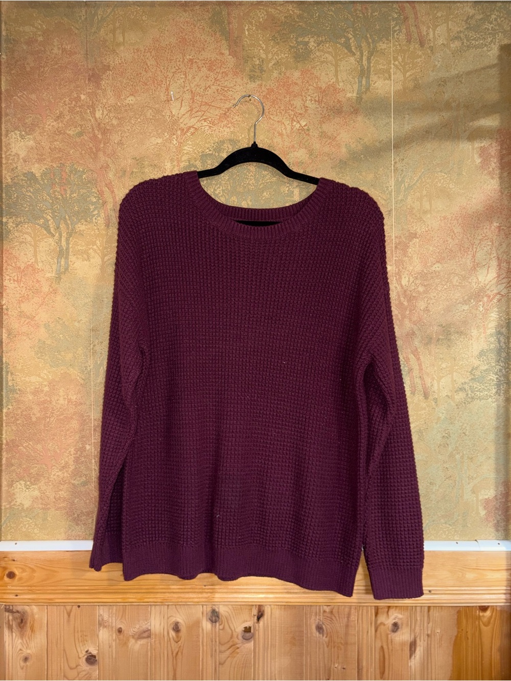 George | Burgundy Knit Sweater